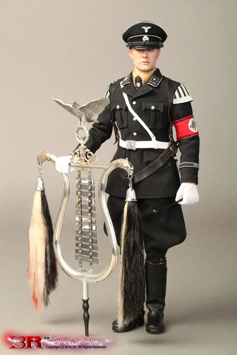 Figurka Glockenspiel and Tambourmajor - Musikkorps Der SS Volume IV Action Figure 1/6