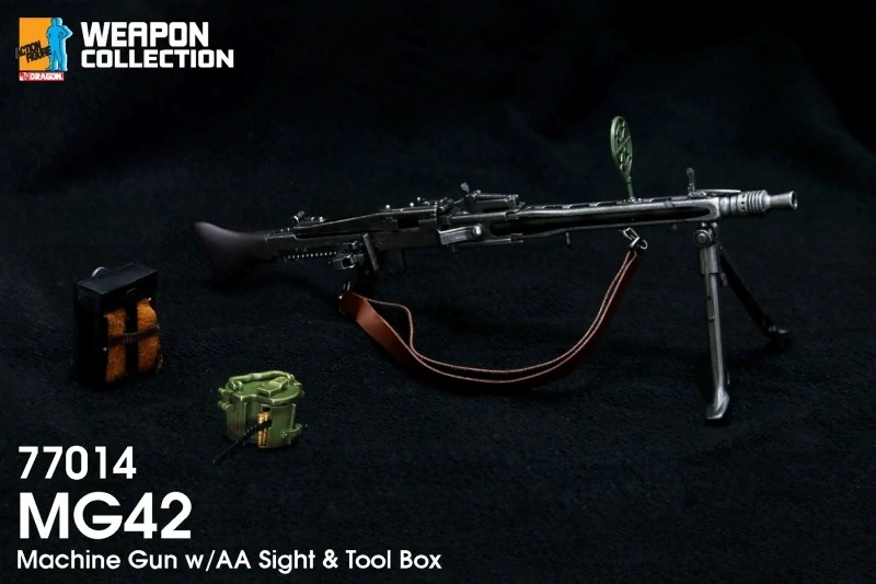 Zbraň pro 1/6 figurky MG42 Machine Gun (Black)