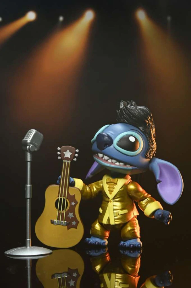 Figurka Ultimate Gold Suit Elvis Stitch - Lilo & Stitch Action Figure 