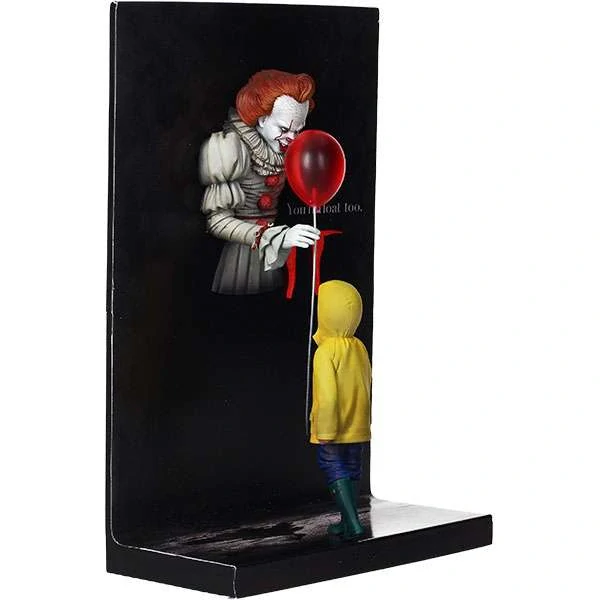 Soška Pennywise & Georgie - It Poster PVC Figure