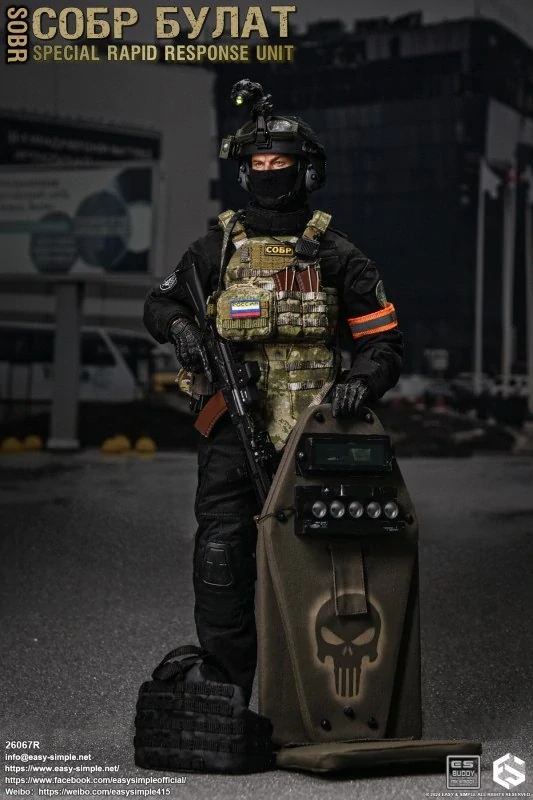 Figurka Bulat Special Rapid Response Unit SOBR 1/6 Action Figure