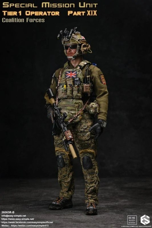 Figurka Tier1 Operator Part XIX SMU - Coalition Forces 1/6 Action Figure