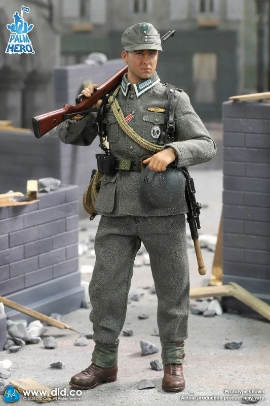 Figurka Unteroffizier Freid - German WH infantry 1/12 Palm Hero Series