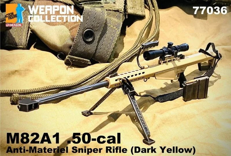 Zbraň pro 1/6 figurky Caliber 50 M82A1 Anti-Materiel Sniper Rifle