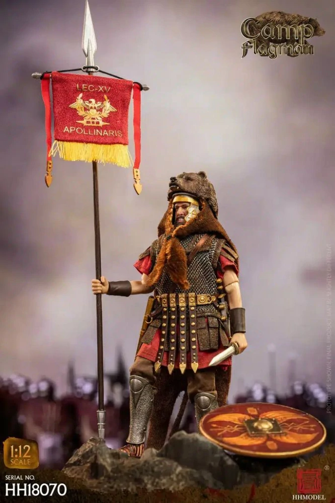 Figurka Roman Camp Flagman 1/12 Action Figure