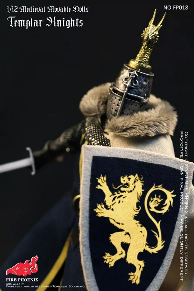 Figurka Templar Knight 1/12 Action Figure