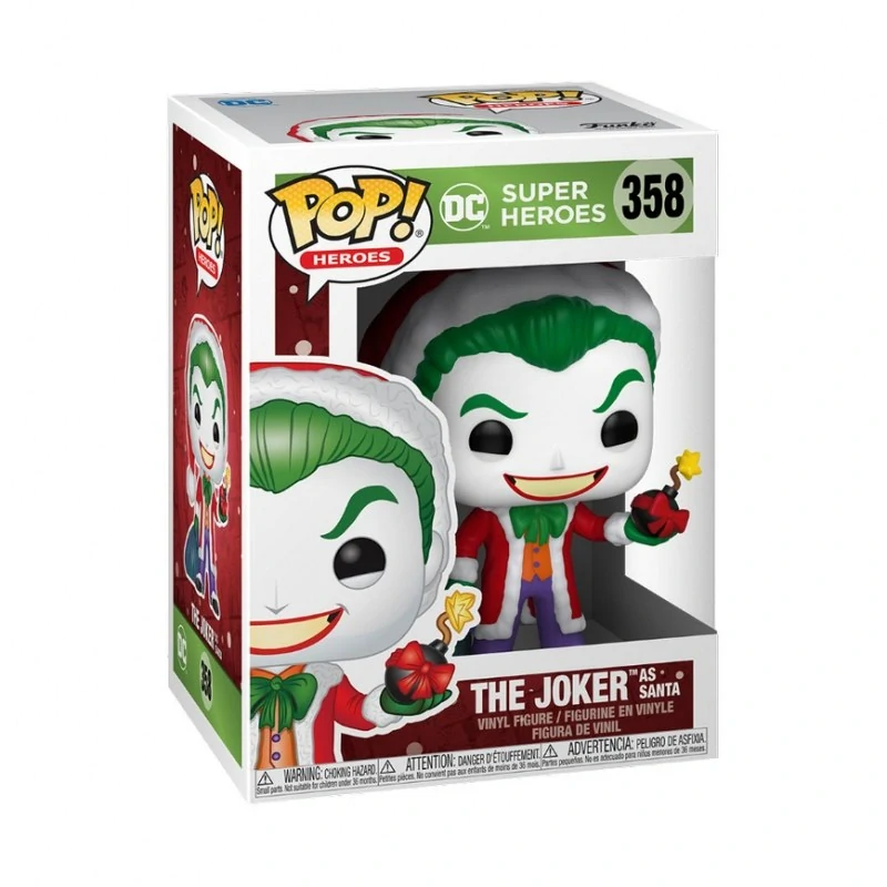 Figurka DC Comics POP! Heroes Vinyl Figure DC Holiday: The Joker as Santa