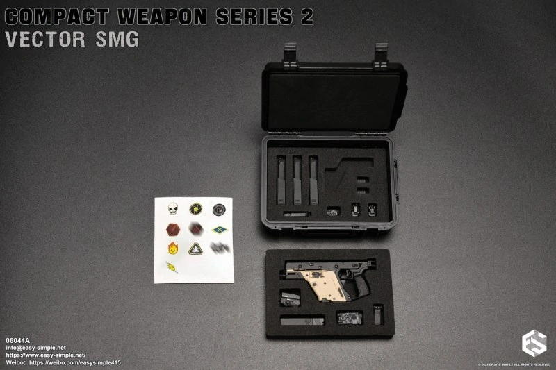 Zbraň pro 1/6 figurky Special Forces Weapon Set C Elite Units LVAW (Black)