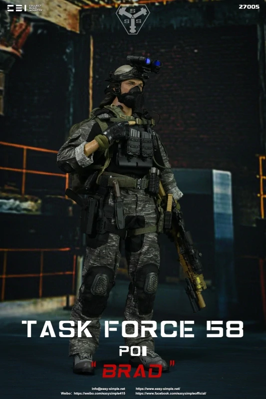 Figurka Brad - Task Force 58 PO1 1/6 Action Figure
