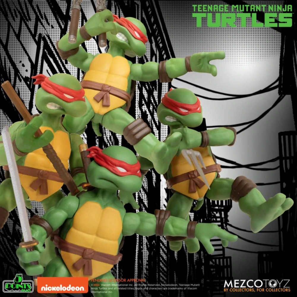 Sada figurek Teenage Mutant Ninja Turtles Deluxe Set Action Figures 