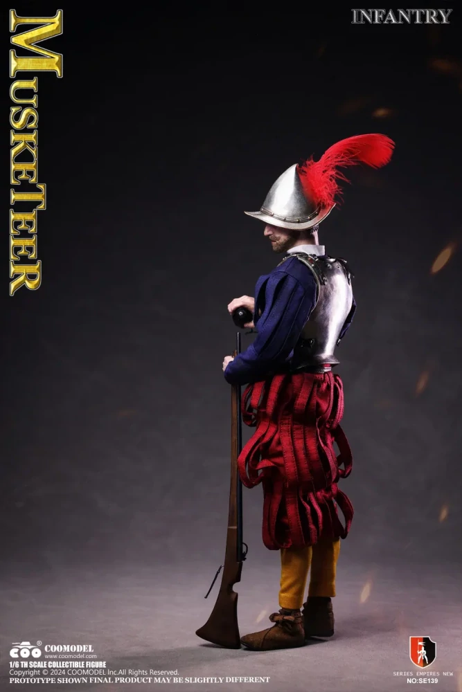Figurka Spanish Conquistador Musketeer 1/6 Action Figure
