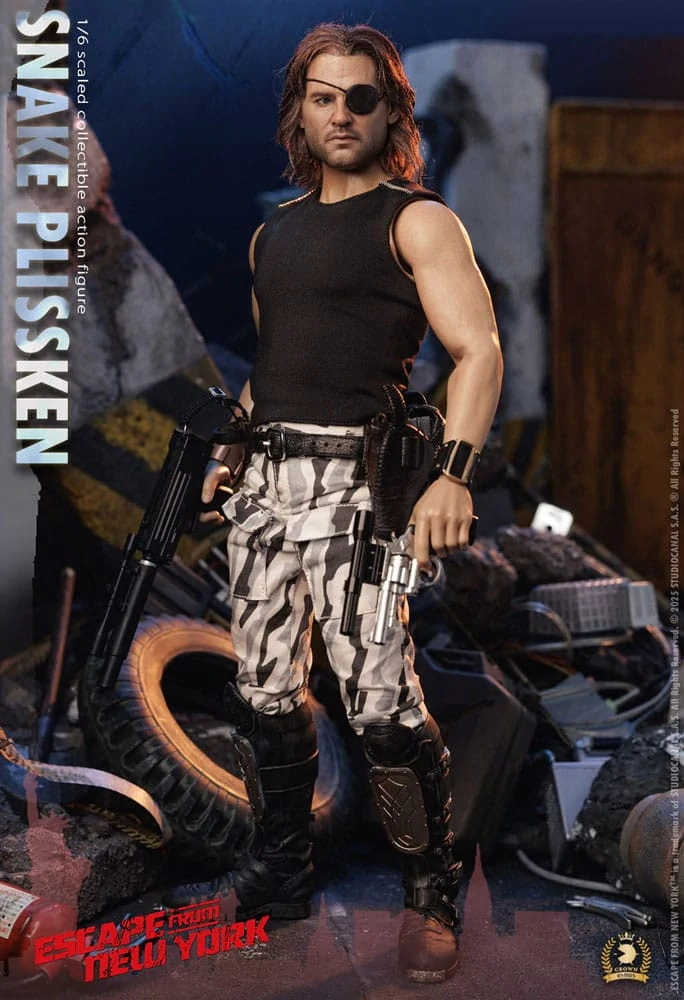 Figurka Snake Plissken (Real Hair) - Escape from New York 1/6 Action Figure
