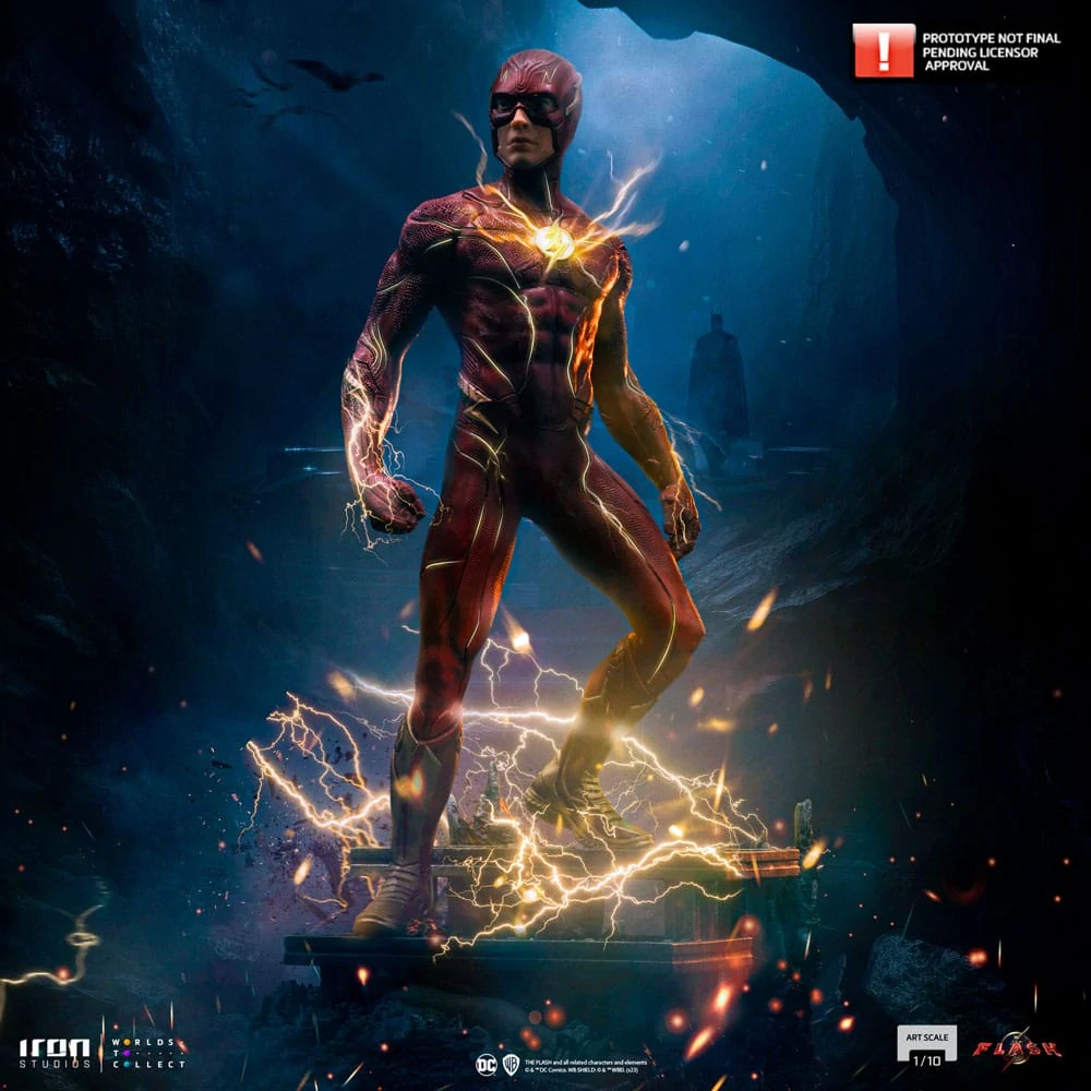 Soška The Flash - DC Comics The Flash Movie Art Scale Statue 1/10