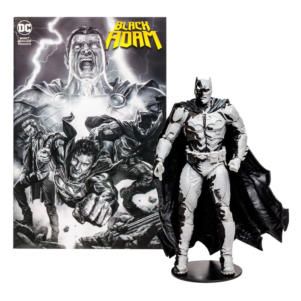 Figurka DC Direct Action Figure Black Adam Batman Line Art Variant (Gold Label) (SDCC)