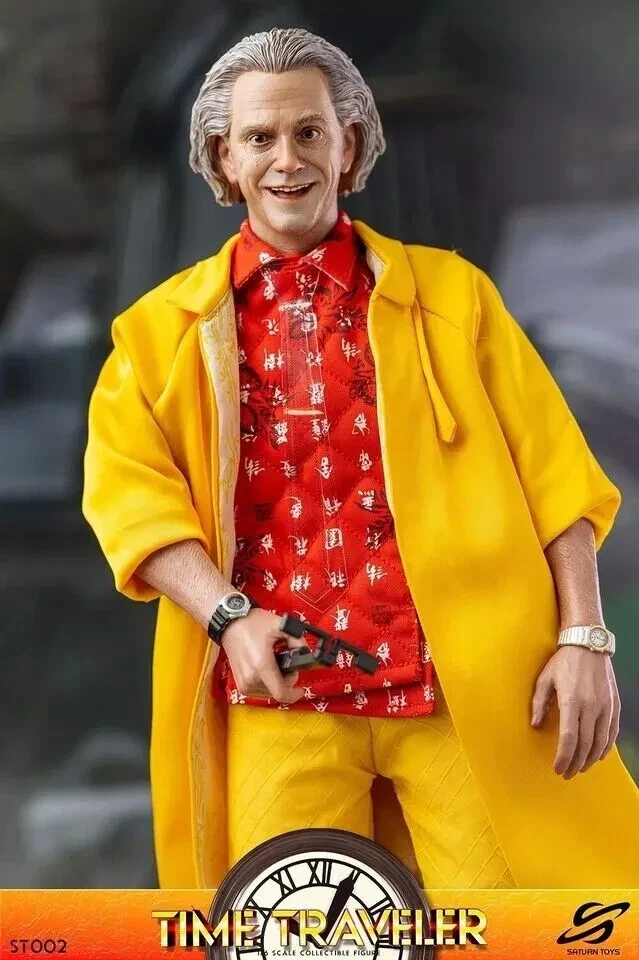 Figurka Doc Brown - Back To The Future II Action Figure 1/6