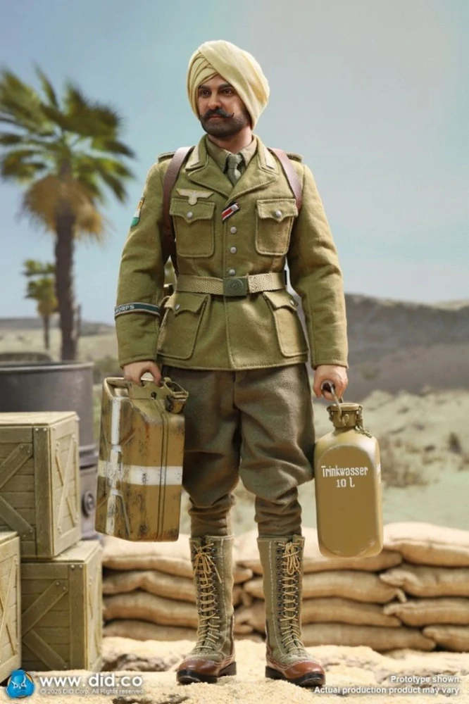 Figurka Supply Duty Ishaan & Panzer Commander Stauffenberg -  WWII German Africa Corps 1/6 Action Figure