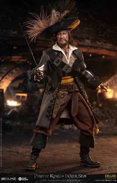 Figurka Captain Barbossa - Pirates Of Caribbean Deluxe Action Figure 1/6