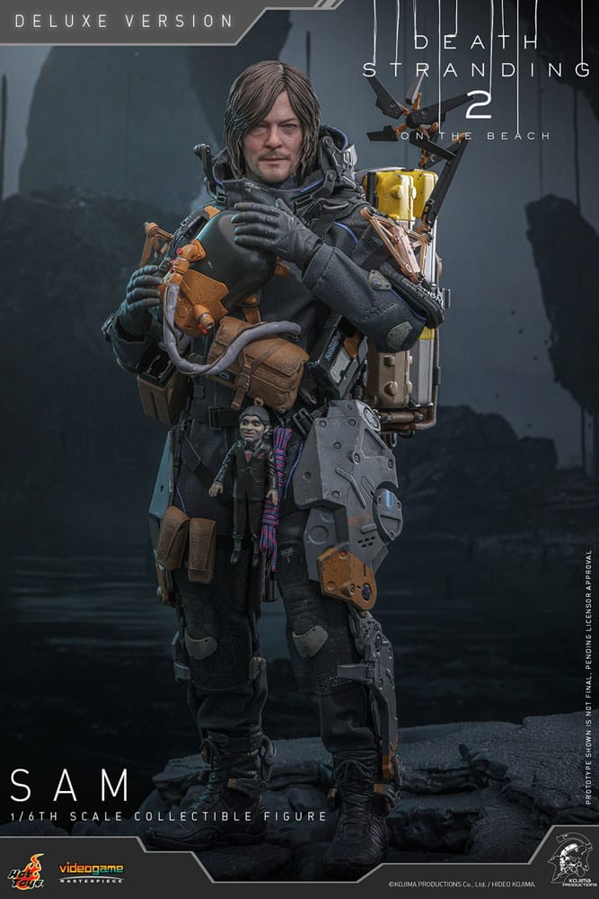 Figurka Sam (Deluxe Version) - Death Stranding 2: On the Beach Videogame Masterpiece Action Figure 1/6