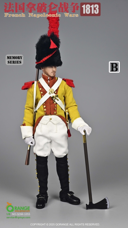 Sada příslušenství pro 1/6 figurku French Napoleonic Wars 1813 Set