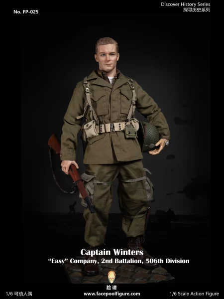 Figurka Captain Winters - US Airborne Easy Company 2nd Battalion, 506th Division 1/6 Action Figure