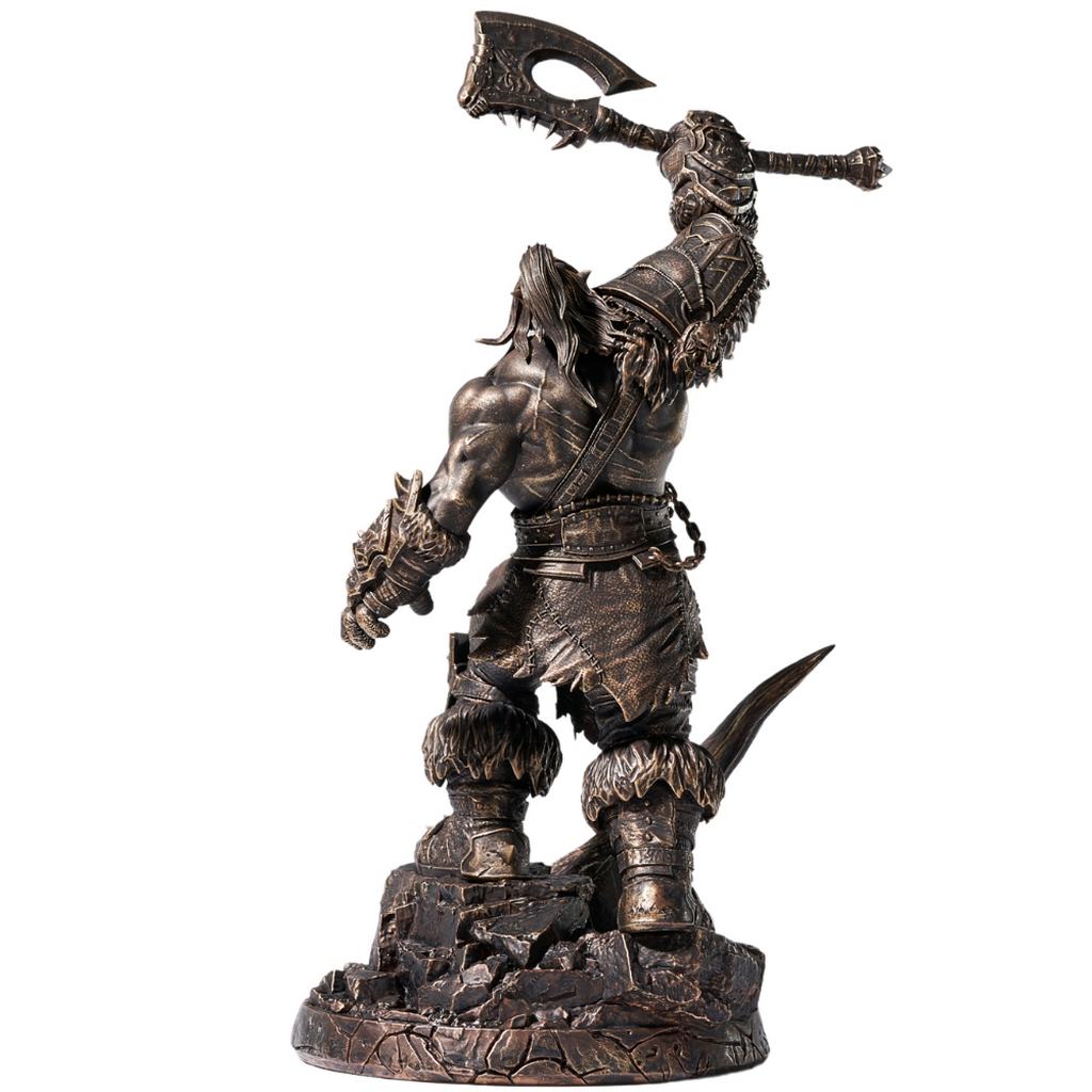 Soška Grommash Hellscream - World of Warcraft Statue 1/10 Bronze Coloured Edition