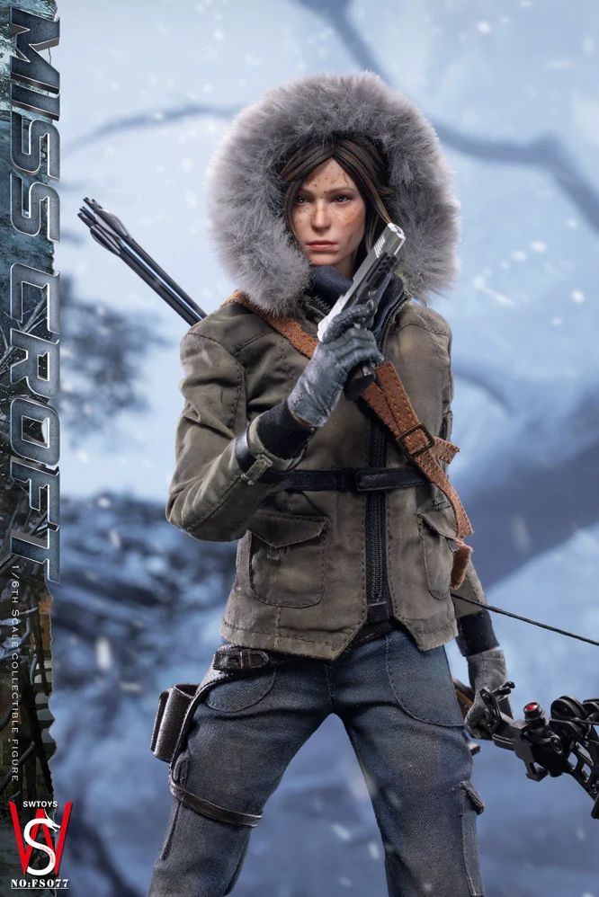 Figurka Lara Croft (Miss Croft) Battle Damaged Version - Tomb Raider 1/6 Action Figure