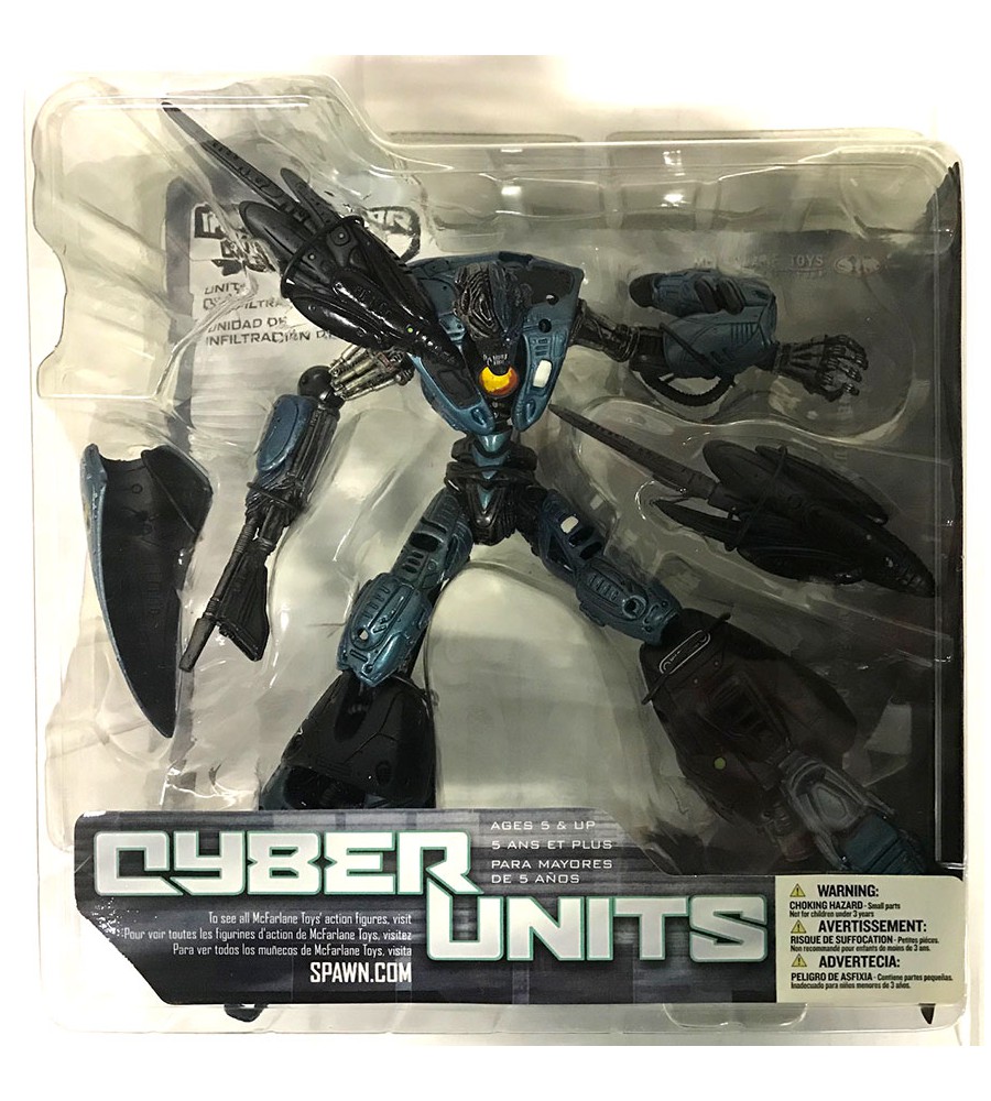 Figurka Infiltrator Unit 001 - Cyber Units Series 1 Action Figure