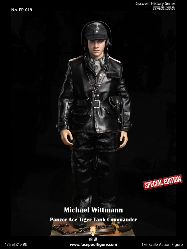 Figurka Michael Wittmann (Special Version) - Panzer Ace Tiger Tank Commander 1/6 Figure