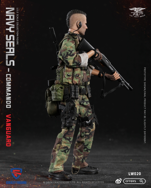 Figurka Kelly Lake (Commando Vanguard) - Navy Seals 1/12 Action Figure