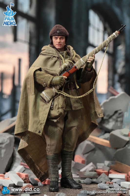 Figurka WWII Russian Sniper Vasily Zaitsev 1/12 Action Figure