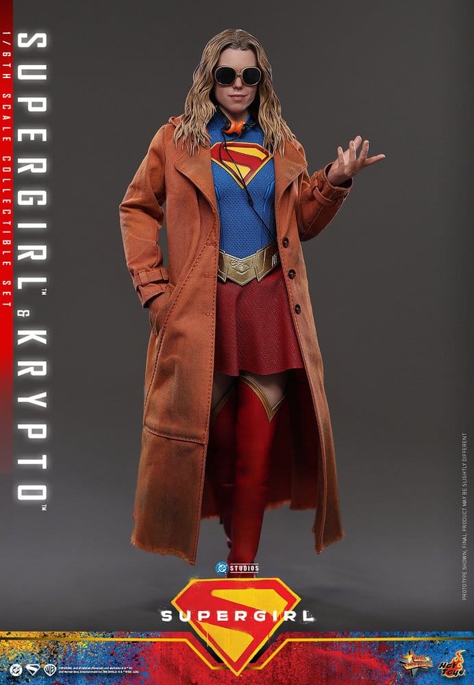 Figurka Supergirl & Krypto - DC Comics Movie Masterpiece Action Figure Set