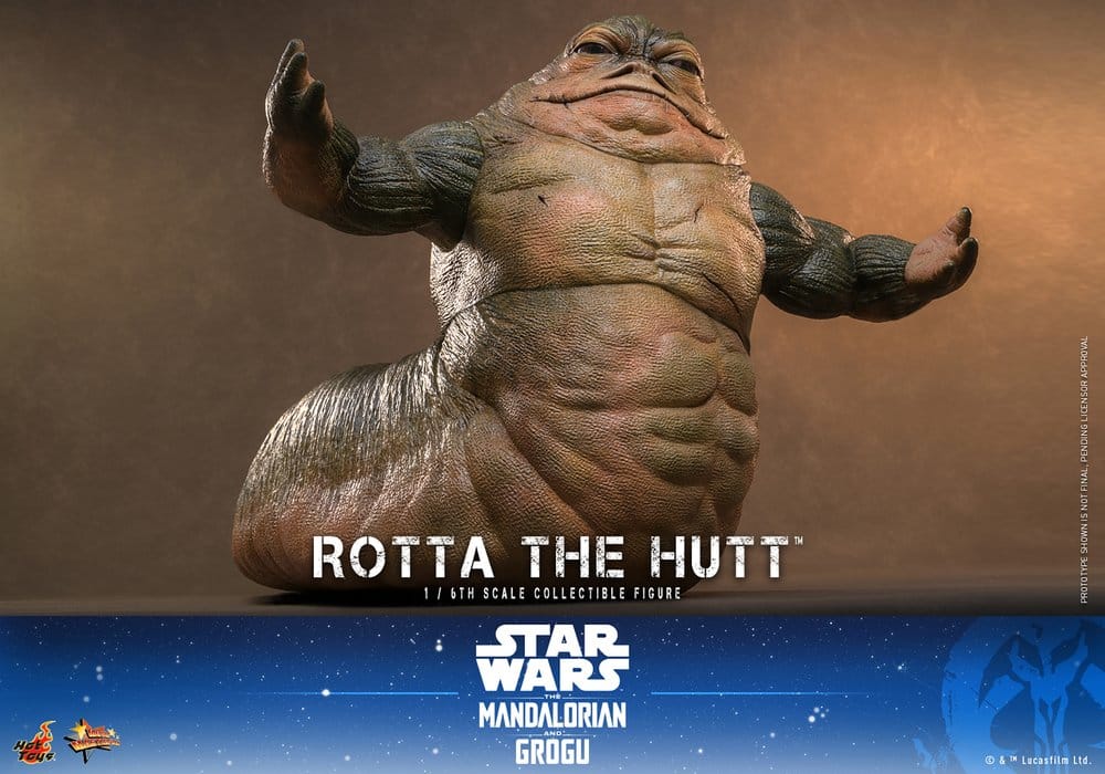 Figurka Rotta The Hutt - Star Wars Movie Masterpiece Action Figure 1/6
