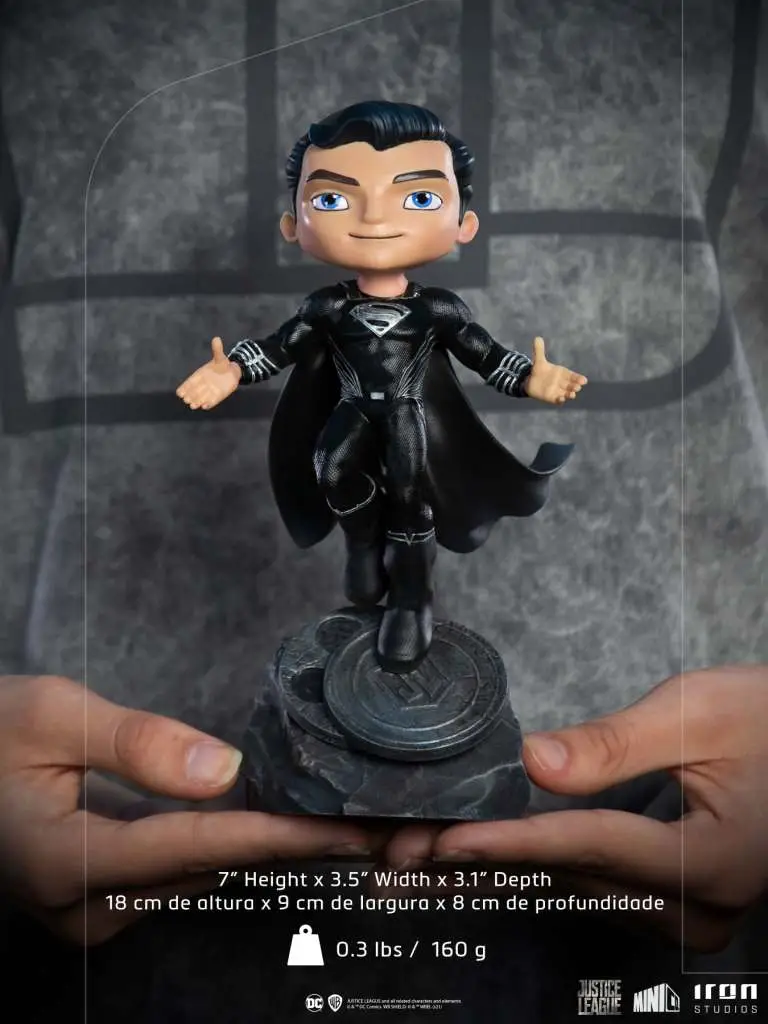 Figurka Justice League Superman Black Minico