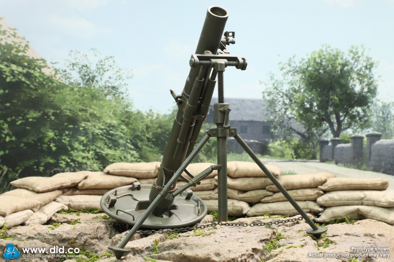 Zbraň pro 1/6 figurky WWII German 12cm Granatwerfer 42 Mortar (Olive Drab)