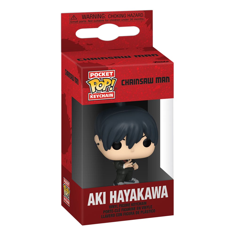 Přívěsek Aki Hayakawa - Chainsaw Man POP! Vinyl Keychain 4 cm