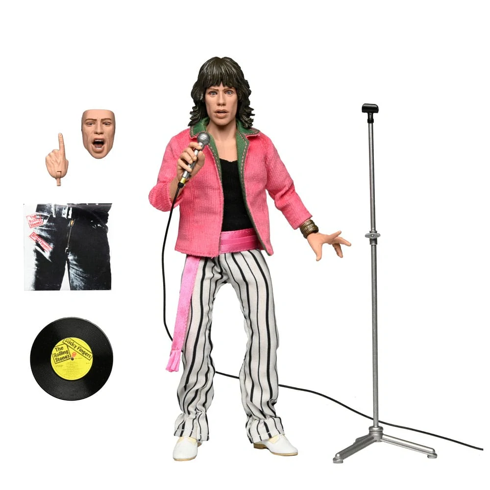 Figurka Mick Jagger (1975) - Rolling Stones Clothed Figure Action Figure