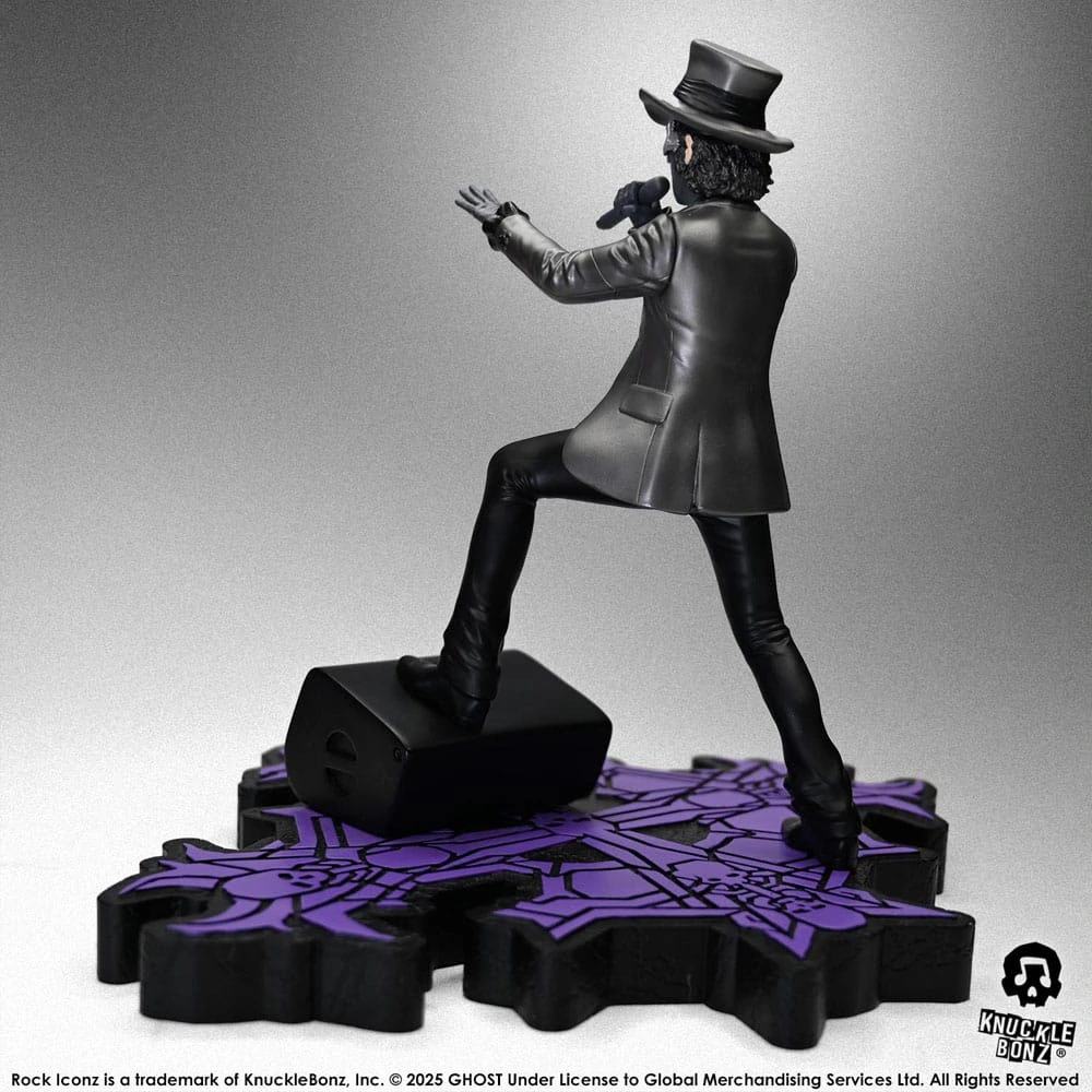 Soška Papa V Perpetua Top Hat - Ghost Rock Iconz Statue