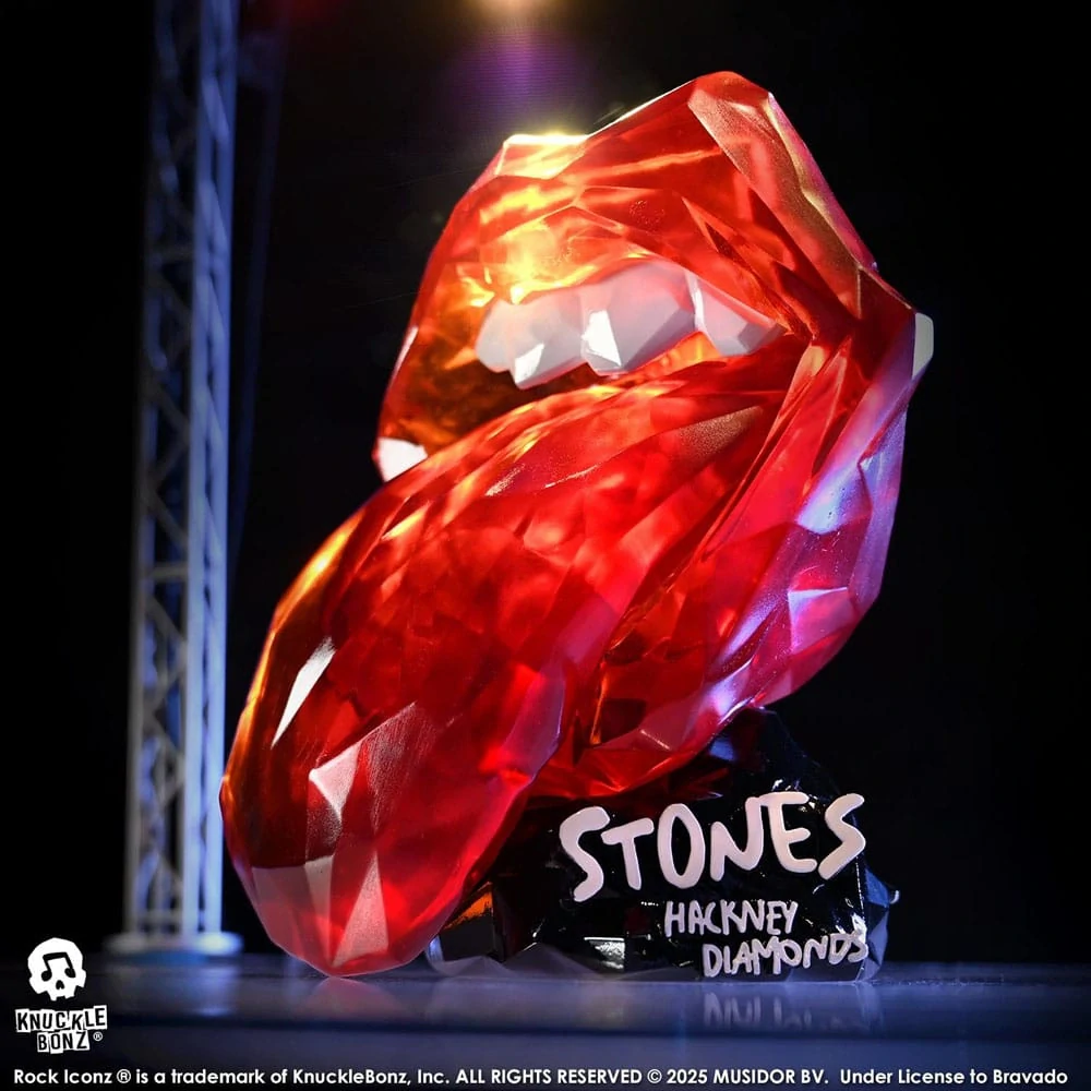 Soška Rolling Stones 3D Vinyl Statue Licks (Hackney Diamonds Version)