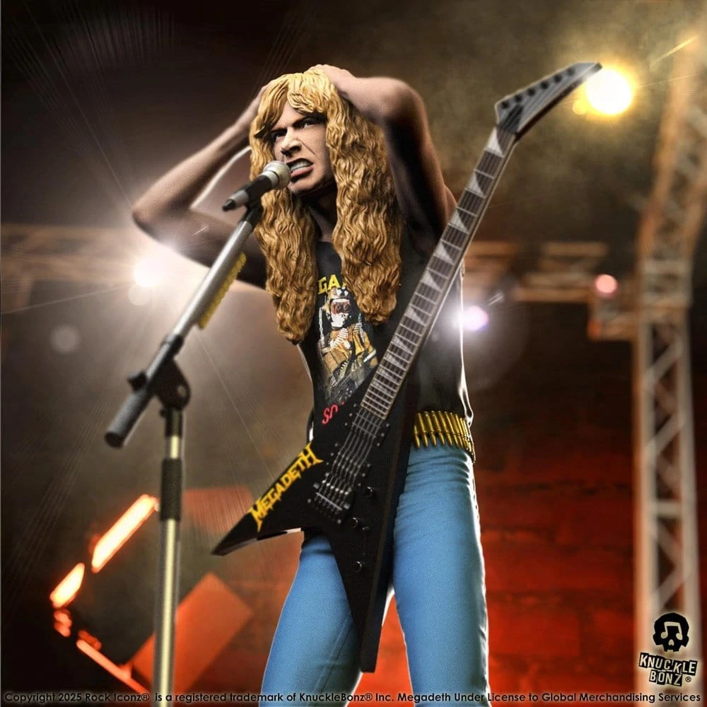 Soška Dave Mustaine II - Megadeth Rock Iconz Statue