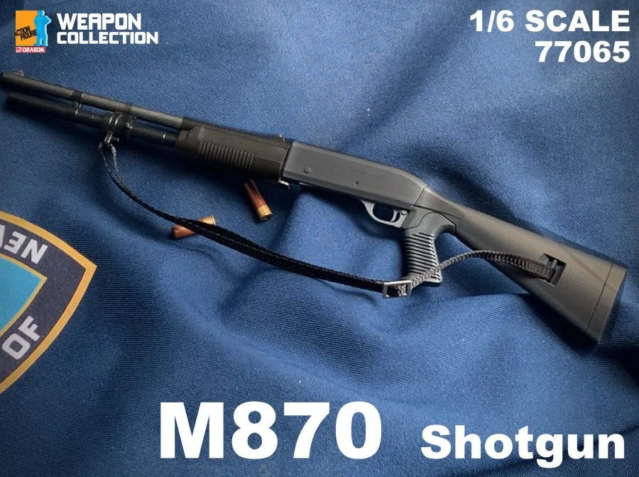 Zbraň pro 1/6 figurky M870 Shotgun (Black)