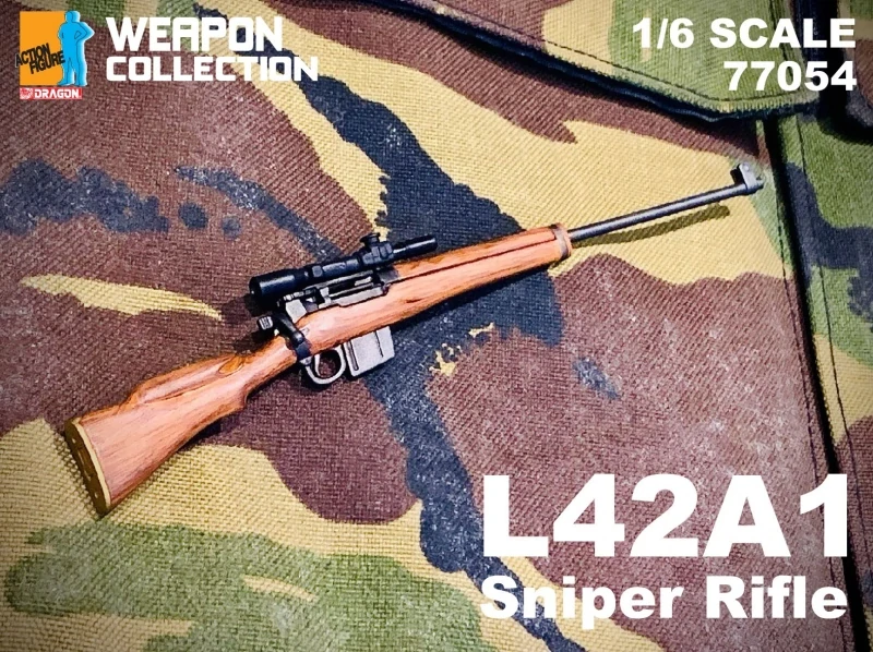 Zbraň pro 1/6 figurky L42A1 Sniper Rifle (Brown)