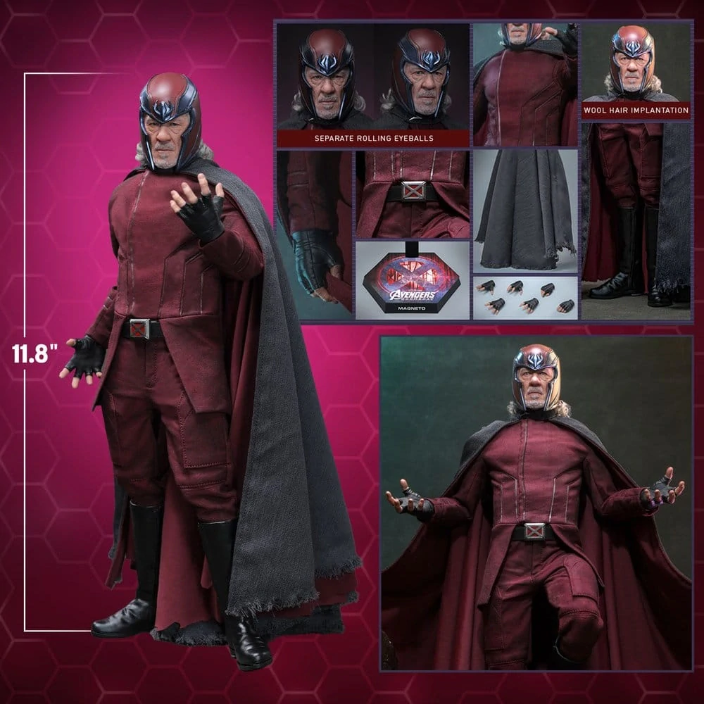 Figurka Magneto - Avengers: Doomsday Action Figure 1/6
