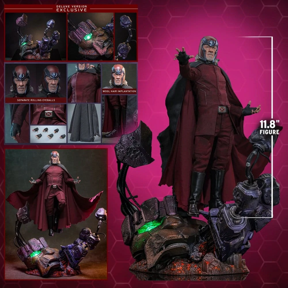 Figurka Magneto (Deluxe Version) - Avengers: Doomsday Action Figure 1/6