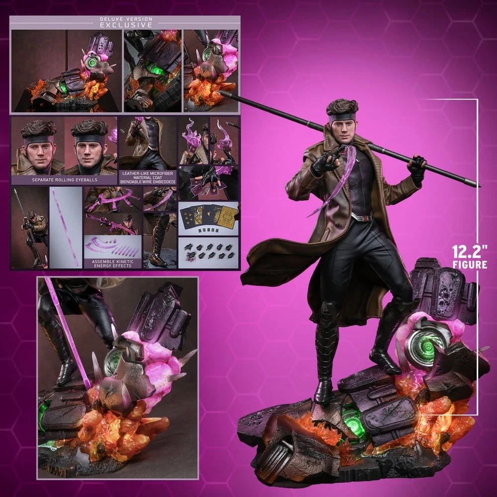 Figurka Gambit (Deluxe Version) - Avengers: Doomsday Action Figure 1/6