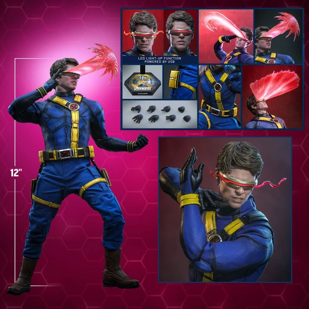 Figurka Cyclops - Avengers: Doomsday Action Figure 1/6