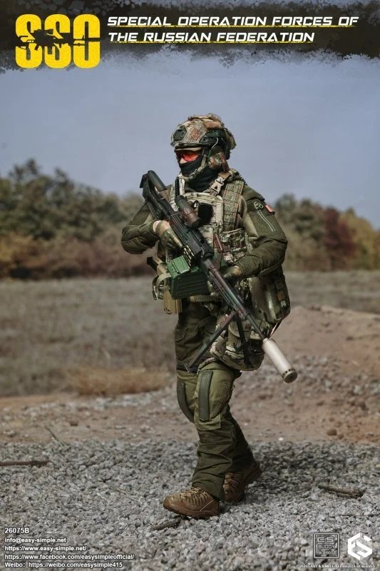 Figurka Special Operation Forces of The Russian Federation 1/6 Figure