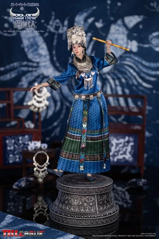Figurka The Miao of China’s 56 Ethnic Groups (Blue Version) 1/6 Action Figure