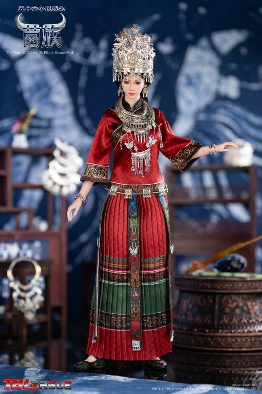 Figurka The Miao of China’s 56 Ethnic Groups (Red Version) 1/6 Action Figure