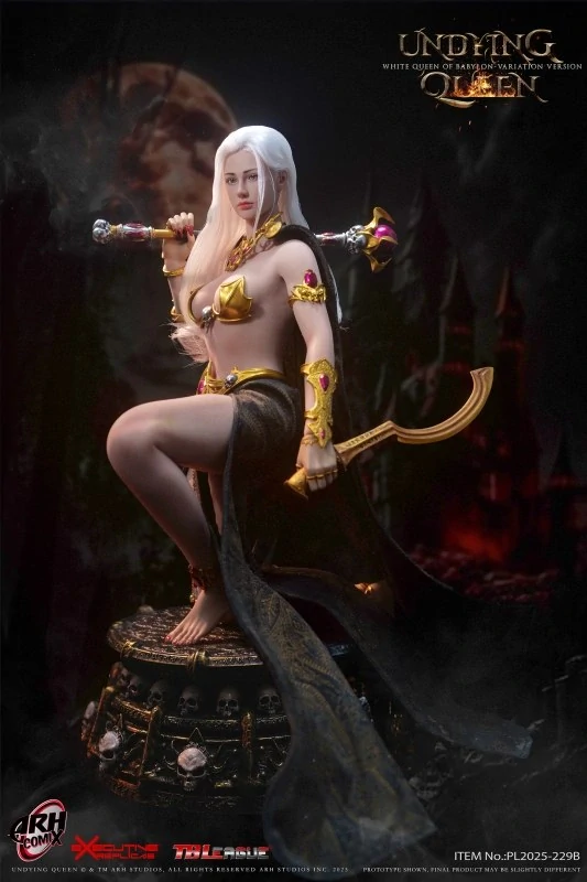 Figurka Undying Queen - White Queen Of Babylon (Variation Version) 1/6 Action Figure