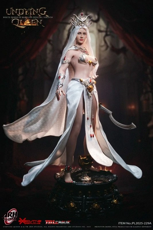 Figurka Undying Queen - White Queen Of Babylon (Official Version) 1/6 Action Figure